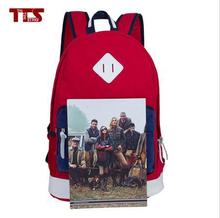 Hot 2014 New Pig Nose Small Classic Poppy Logo Medium Zip Men Canvas Backpack Women Travel