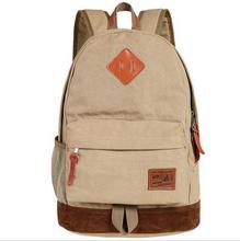Hot 2014 New Pig Nose Small Classic Poppy Logo Medium Zip Men Canvas Backpack Women Travel