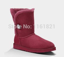 Brand Australia Bailey Button Bling Real sheepskin ,wool inside 1003889 warm snow boot winter for women 3349 boot