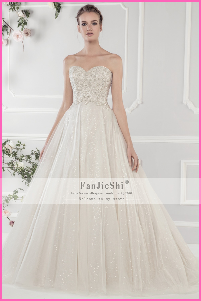 Wedding gown embroidered flowers seed beads