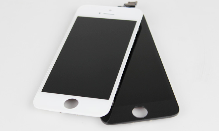 10pcs lot B quality 5C Mobile Phone Parts DHL For iphone 5C LCD black With Touch