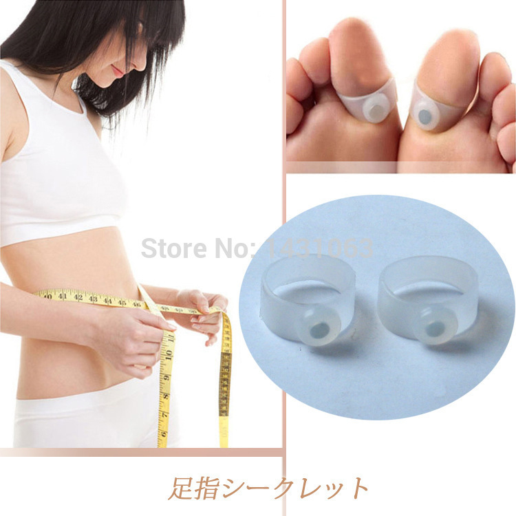 6Pair Loss Magnetic Toe Ring Keep Fit Health Slimming Weight Worldwide sale