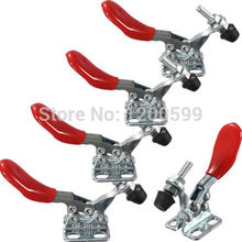 4PCS New Hand Tool Toggle Clamp 201A Metal Horizontal Clamp Holding 27KG 60Lb