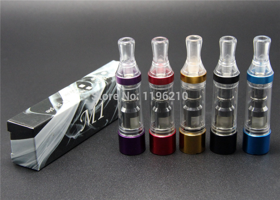 LED Lamp M1 Clearomizer Huge Capacity Dry Herb Wax Vaporizer atomizer Healthy Electronic Cigarette Atomizers