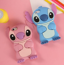 3D Cute Stitch Minions Soft Silicone Cellphone Moblie phone Rubber Case Back Cove for iphone 5 5s