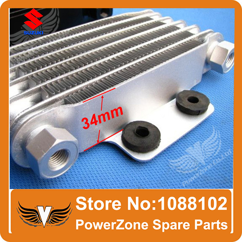 SUZUKI GN250 250cc Motorcycle Oil Cooler Engine Oil Radiator Cooling System Full Set Free Shipping