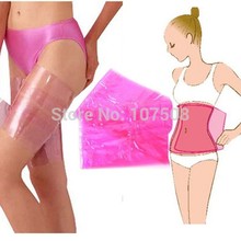 2PCS Cellulite Fat Burner Sauna Slimming SHAPE UP Leg Arm Body Plastic Belt Wrap