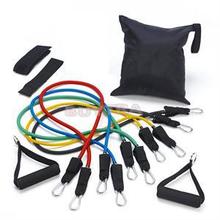 New Arrival Trendy Fitness Elastic Yoga Pilates Resistance Bands Exercise Tubes Hot sale Classic Practical Workout