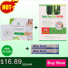 Surprising CE BV Quality 30pcs Slim Patch Weight Loss Products And 10pcs Bamboo Vinegar Detox Foot