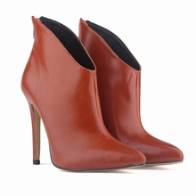 WOMENS FAUXLEATHER HIGH STILETTO HEELs PLATFORM ANKLE BOOTS SHOES US4 11 LADIES 769 1YP