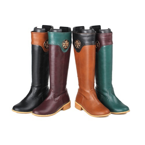 New fashion brand lady woman knee high warm winter boots large size 34 43 for woman