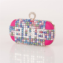 2014 new arrival European and American Style clutches and purses women s handbads lady evening handbag
