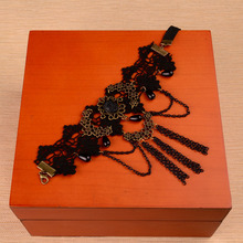 Ancient palace Black Lace arm chain personality sexy belly dance ornaments OMT 9604