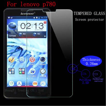 0.26mm Explosion Proof Tempered Glass For lenovo P780,toughened armoured membrane,Anti shatter screen protector for lenovo P780