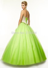 2015 Fashion Mint Green Tulle Ball Gown Quinceanera Dresses f 97048 With Sparkly Crystals Lace Up