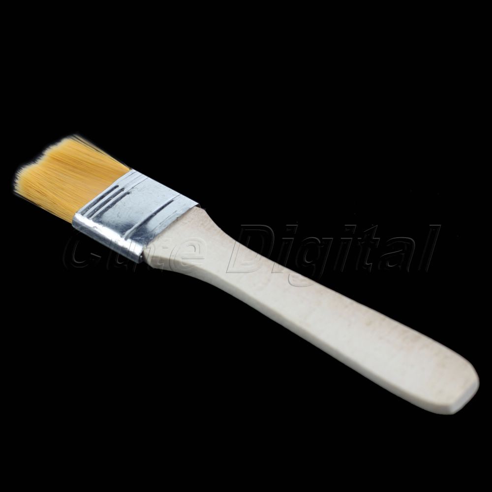 Promotion Natural Wooden Handle Brush Soft Bristle Brush for Painting Work Wholesale 2PCS Oil Painting Brush