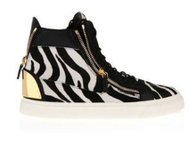 Wholesales GZ Genuine Leather With Zip High Top Men Sneakers Women Sneakers Lovers Fahsion Sneakers