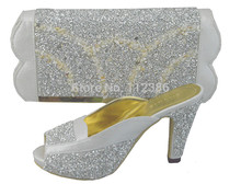 FREE SHIPPING!New arrival fashion nice matching shoe and bag set TSH1166 size 38 to 43 for retail and wholesale