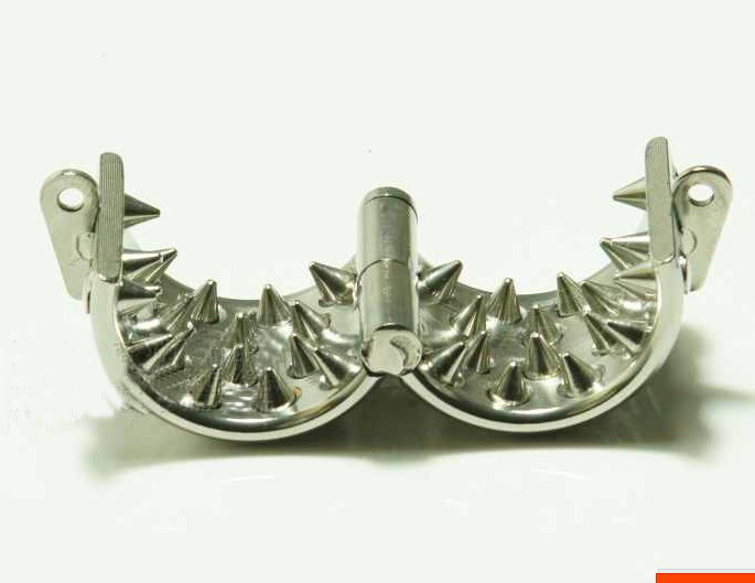 Penis Rings CokRing Stainless steel cock ringKali's Teeths Ring Male Chastity Device steel metal penisring New Hot