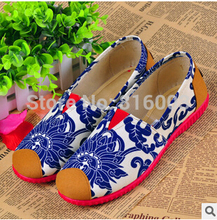 2014 summer  shallow mouth fashion sneaker women’s running shoes lazy pedal low canvas breathable female Flats Espadrilles