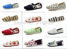 17 Colors Woman Lazy Canvas Shoes Low Cutter Shoes Casual Fashion Flat Shoes flat single shoes