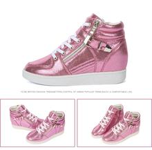 Women s Elevator Shoes Sneaker Sports Shoes For Women Height Increasing Sneakers Casual Comfort Leather Jogging