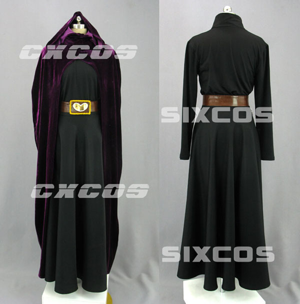 New Arrival Custom made Star Wars Luminara Unduli Dress Cosplay Costume 