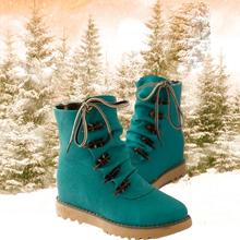 2014 Korean Women’s boots Snow boots Ankle Boots PU Leather Motorcycle Ankle Boots Shoes