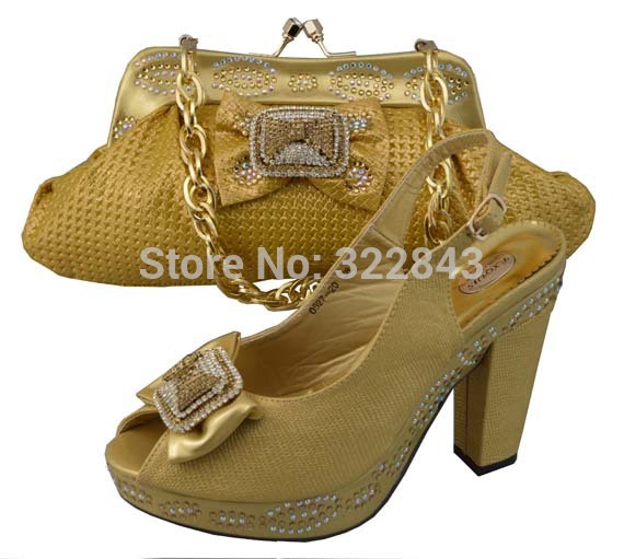 Free shipping new arrival high quality high heels women pumps italian shoes and evening bag for
