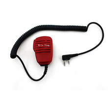2014 New Red Speaker MIC for BAOFENG UV-5R UV-5RA /B/C/D/E UV-3R+ kenwood  Walkie Talkie with free shipping