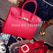 2014 the warmest litchi grain platinum bag Head layer cowhide material wholesale exempt postage