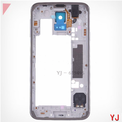 10 pcs lot Original For Samsung Galaxy S5 SV G900F Middle Frame Plate Bezel Cover Housing