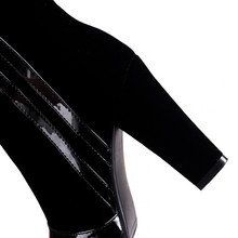 2014 new arrive women over knee long boots fashion buckle platform zip winter warm boot high