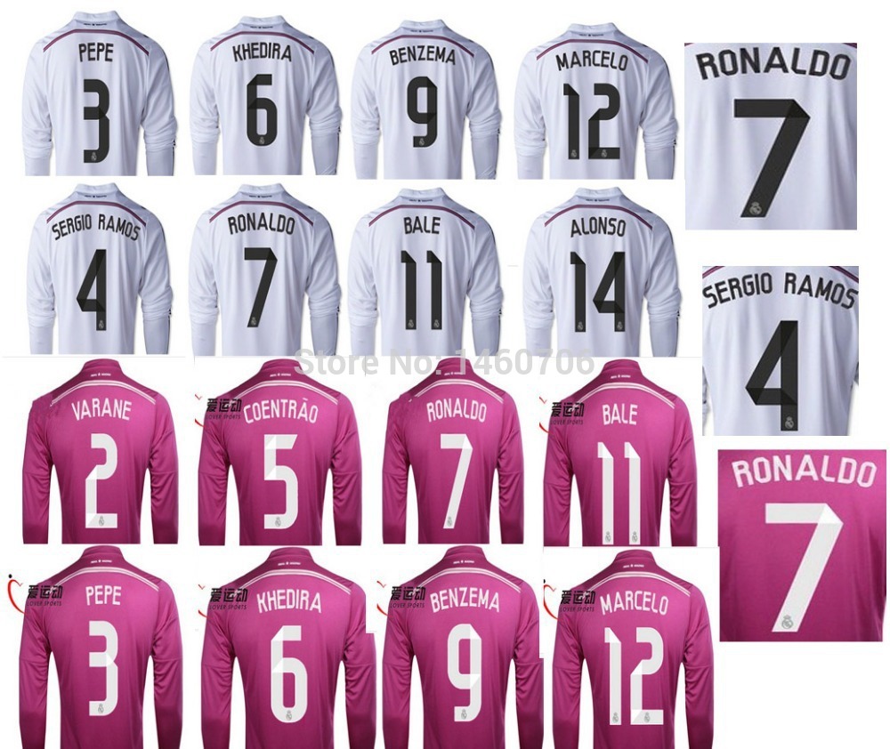 Download this Real Madrid Chandions League Home Jersey Long picture