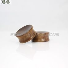 resale new design wood ear piercing body jewelry gauges plugs tunnel 6-30mm WE-102