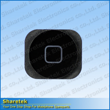 5pcs/lot Home Button Black for iPhone 5G Free Shipping