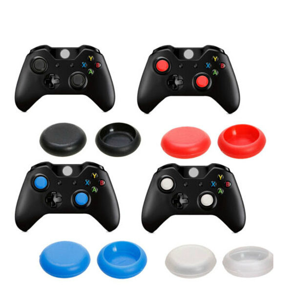 8 x Silicone Analog Controller Thumb Stick Grips Cap Cover For Microsoft XBOX ONE Game Accessories