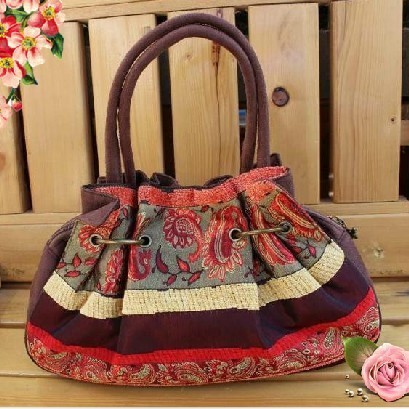 Compra bolsas de tela hecha a mano online al por mayor de China .