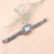Rhinestone jewelry fashion brand Luxury lady Wristwatch 925 sterling Silver watches exquisite quartz watch YF024S