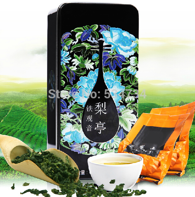 Buy 3 get 1 Anxi Tie Guan Yin2015 Tea organizer Chinese Oolong Tea Green Tea 100g