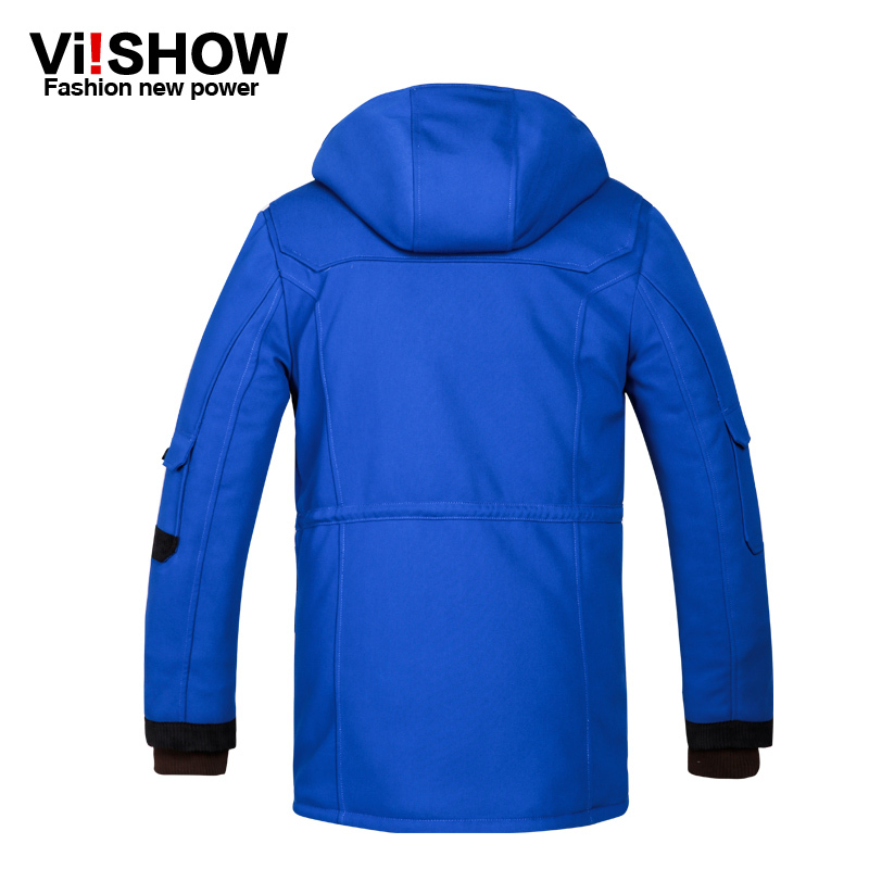 2015 Mens Winter Jacket Men s Hooded Cotton Padded Coat Winter Thickening Outerwear Male Slim Casual