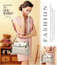 2014 women messenger bag new women handbag fashion genuine leather bag portable shoulder bag cross body