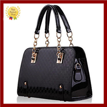 2014 New women leather handbags female shiny messenger bags shoulder bag women famous brands bolsas femininas