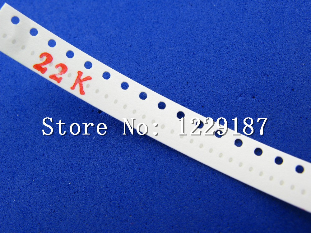 Купить 1000шт/много, 22 k ом 0201 чип smd/smt резистор, r0201 22k в ...