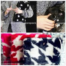 New Designer 2 Tone Faux Fur Punk Rhinestone Skull Women Clutch Fashion Handbag Purse Celebrity Love Bolsa