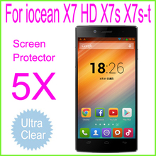 5x New iOCEAN X7HD X7 HD X7S X7ST MTK6582 MTK6592 Octa Core phone Screen Protector Guard Cover Film