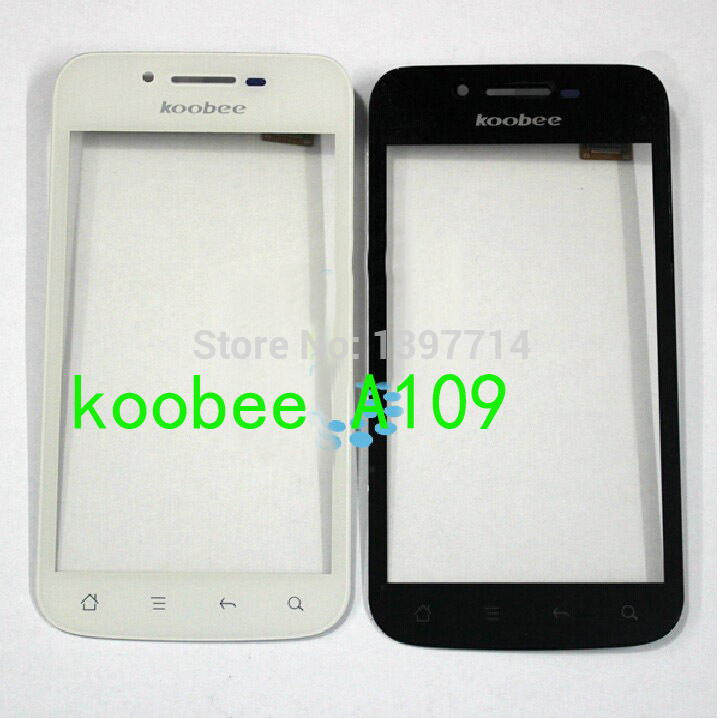 Free shipping 4 0 inch touch screen Koobee A109 Cell phone digitizer front panel