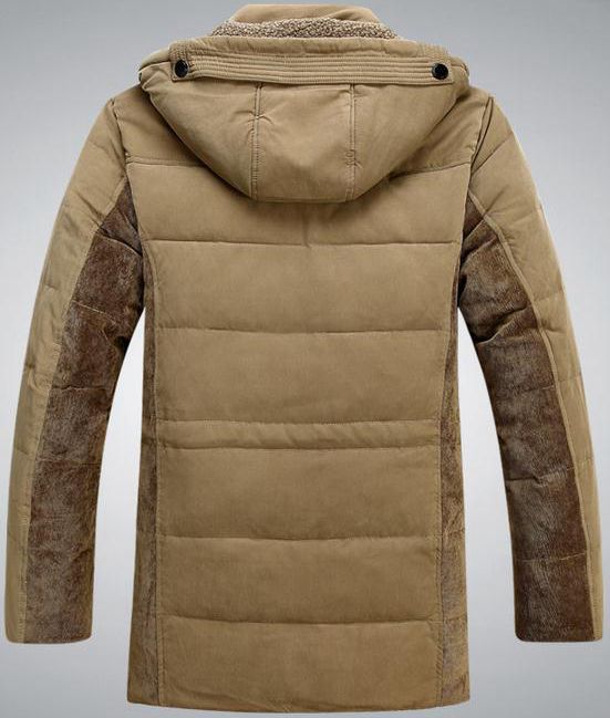  Free Shipping 2014 Fashion Men s Clothes Winter Thick Down Jackets Men s Brand Parka