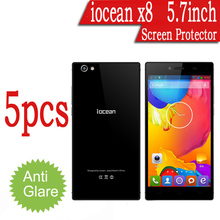 5X New Premium Matte Anti-glare Screen Protector for Iocean X8 5.7″Inch MTK6592 Octa Core LCD Protective Film, Free Shipping