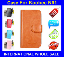 Koobee N91 phone case Flip leather case Imported high-grade materials 100% handmade cell phone case for Koobee N91